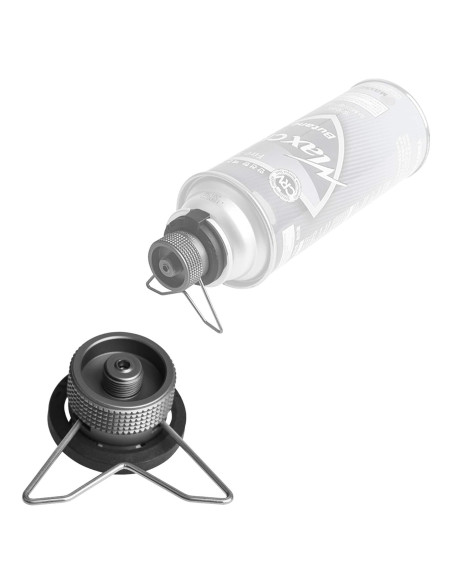 Adaptador de Cartucho de Butano Campingmoon Z10 con Soporte