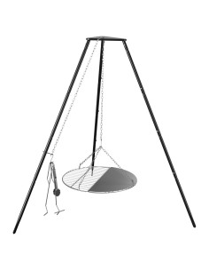 Trípode de Cocina para Fogata KIKIBRO HC-KW-22 Altura Ajustable