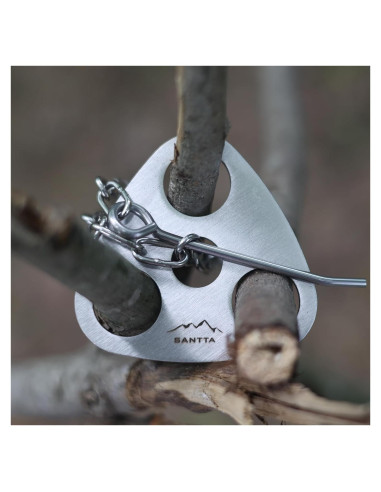 Tabla de Trípode SANTTA para Camping - Soporte de Cocina Exterior