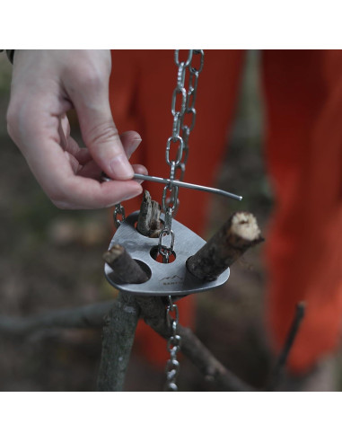 Tabla de Trípode SANTTA para Camping - Soporte de Cocina Exterior