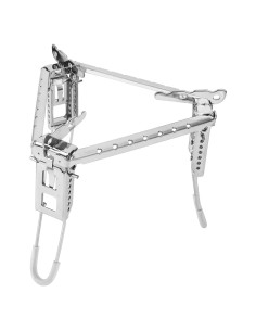 Trípode de Fogata Tissting Ajustable Acero Inoxidable 15.5-19.2 cm