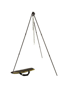 Trípode Ajustable Lodge ATP2 para Campamento 101.6-152.4 cm Negro