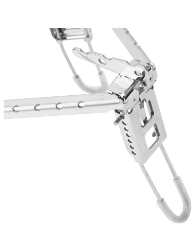 Trípode de Fogata Tissting Ajustable Acero Inoxidable 15.5-19.2 cm