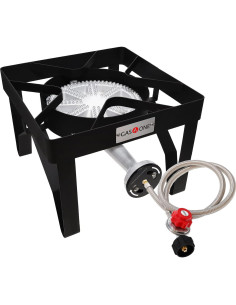 Quemador de Propano Gas One 200,000 BTU con Regulador y Manguera 2