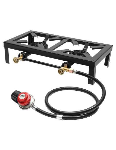 Cocina de Gas Portátil FTUREPAC Doble Quemador 8000W