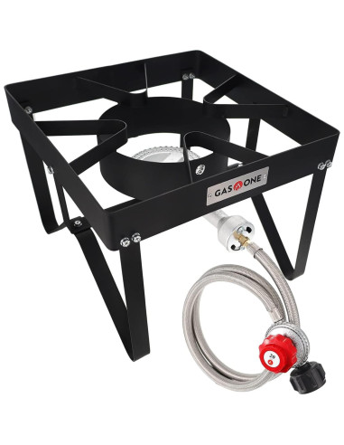 Quemador de Propano Gas One 200,000 BTU con Regulador y Manguera