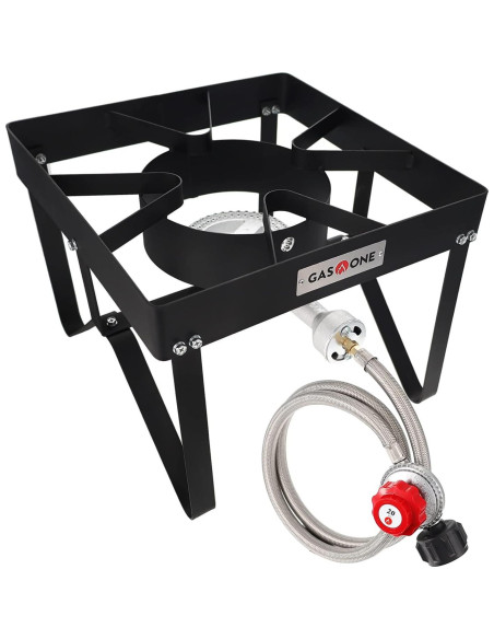 Quemador de Propano Gas One 200,000 BTU con Regulador y Manguera