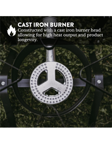 Quemador de Propano Gas One 200,000 BTU con Regulador y Manguera