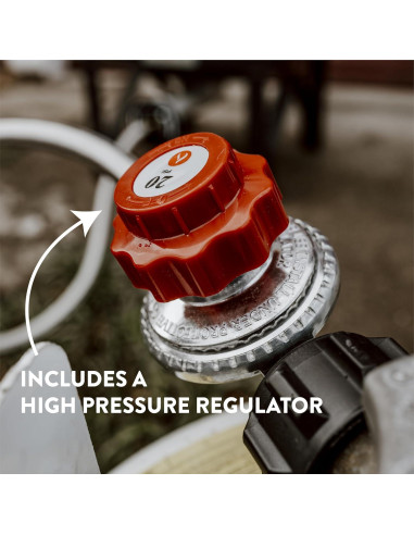 Quemador de Propano Gas One 200,000 BTU con Regulador y Manguera