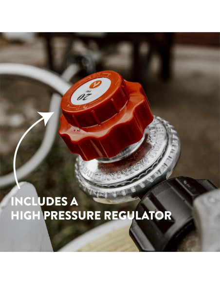 Quemador de Propano Gas One 200,000 BTU con Regulador y Manguera