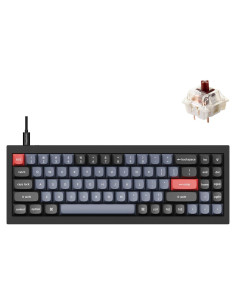 Teclado Mecánico Keychron Q7 70% Programable Gateron Marrón