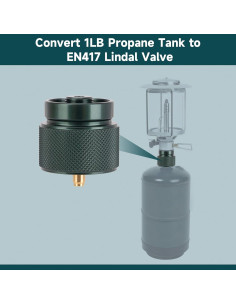 Adaptador de Gaspro de Propano a Butano EN417 para Estufas 2
