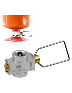Adaptador de Recarga de Gas RULLINE para Camping - 1 PC