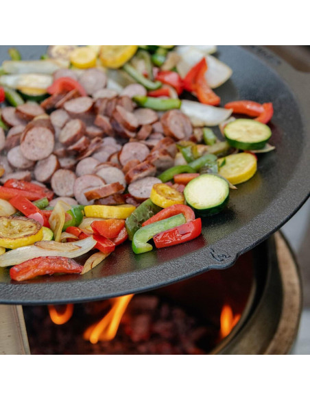 Wok de Hierro Fundido Solo Stove 45.7 cm para Bonfire y Yukon