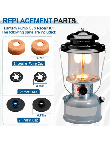 Kit de Repuesto para Linternas y Estufas Coleman 3000005094