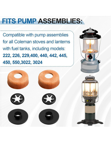 Kit de Repuesto para Linternas y Estufas Coleman 3000005094