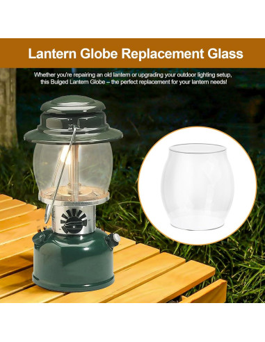 Globo de vidrio para linterna Coleman R690B051 88.9mm