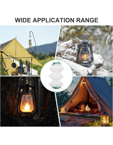 Filtros de Linterna de Gas DIVINA VITAE 12 Pack 13x7cm