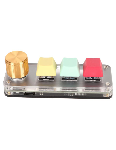 Teclado Mecánico Mini Programable Dilwe 3 Teclas USB Tipo C