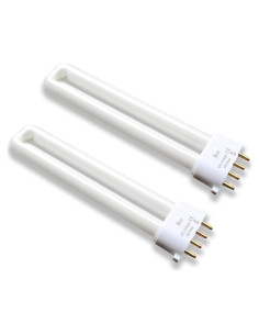 Bombilla Fluorescente CFL T4 9W 4100K 2G7 - 2 Pack