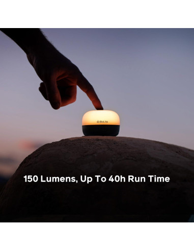 Linterna Recargable BioLite Alpenglow 500 y Mini 150 Lúmenes