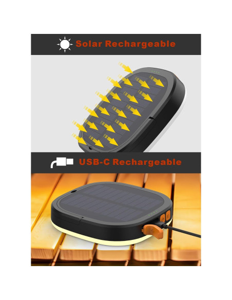 Linterna LED Recargable SAMUUN 5000mAh 2000 Lúmenes IP65