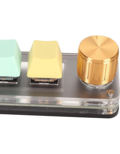 Teclado Mecánico Mini Programable Dilwe 3 Teclas USB Tipo C