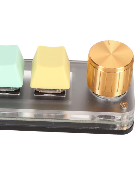 Teclado Mecánico Mini Programable Dilwe 3 Teclas USB Tipo C