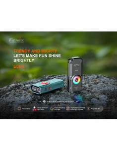 Linterna EDC Fenix E06R 700 Lúmenes Recargable USB-C Verde 2