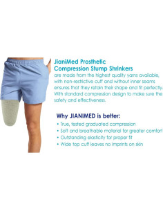 Reductores de Volumen Prostéticos X-Static L/XL 35cm 2