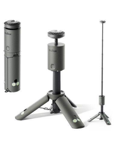 Lámpara de Camping Telescópica Outask Verde Militar 12000mAh