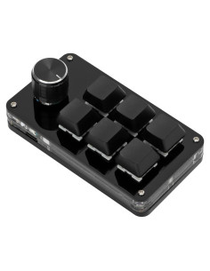 Mini Teclado Programable Yosoo para Juegos 6 Teclas USB