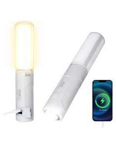 Linterna de Camping LED Chstarina 3500mAh Plegable Resistente al Agua