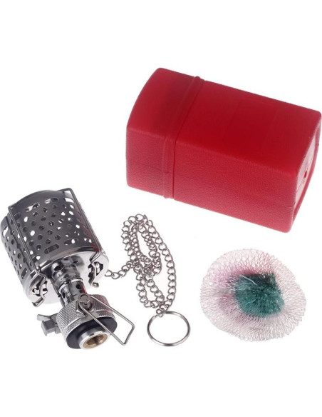 Mini Linterna de Camping Lixada Butano 80LUX Resistente