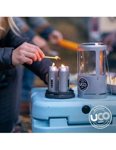 Velas Blancas UCO de 9 Horas para Linternas - Paquete de 3
