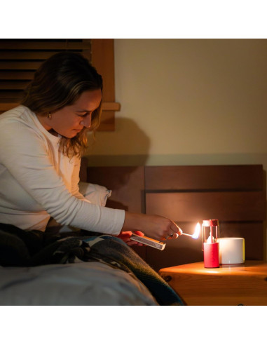 Velas Blancas UCO de 9 Horas para Linternas - Paquete de 3