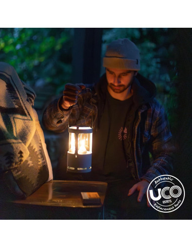 Velas Blancas UCO de 9 Horas para Linternas - Paquete de 3