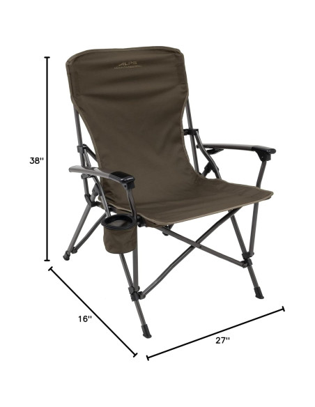 Silla de Ocio Plegable ALPS Mountaineering Arcilla 136 kg