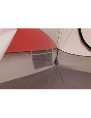 Tienda de Camping ALPS Mountaineering Meramac 6 Personas Gris/Rojo
