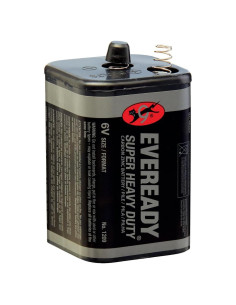 Batería de Linterna Eveready 1209 6V Super Heavy Duty