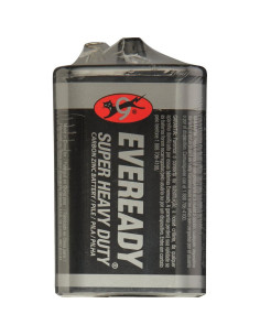 Batería de Linterna Eveready 1209 6V Super Heavy Duty 2