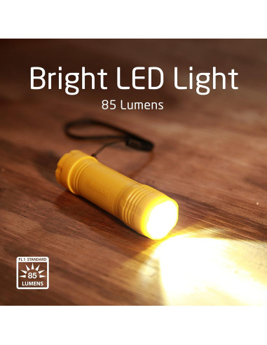 Paquete de 6 Linternas LED Mini Eveready, 85 Lúmenes, Compactas