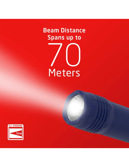 Paquete de 6 Linternas LED Mini Eveready, 85 Lúmenes, Compactas