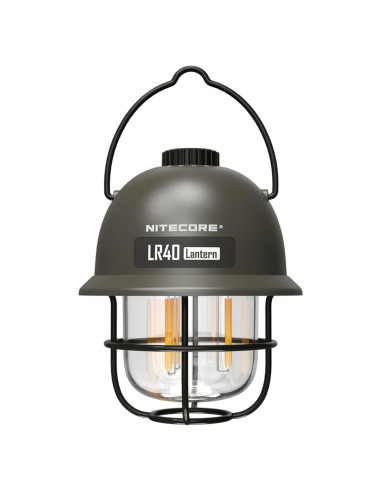 Lámpara de Camping Recargable NITECORE LR40 100 Lúmenes Verde