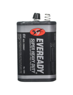 Batería de Linterna Eveready HD 6V - Paquete de 8 Unidades
