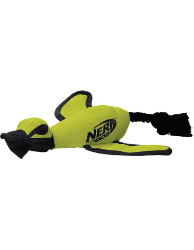 Juguete para Perros Nerf Dog Trackshot Lanzador Pato 41.9cm Verde