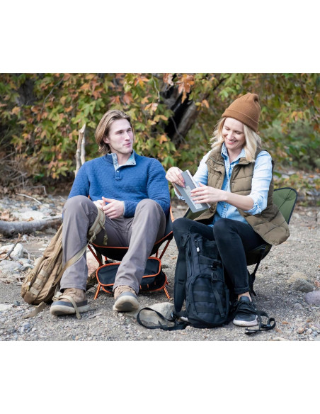 Silla de Camping Plegable MARCHWAY Verde 150Kg Ultraligera