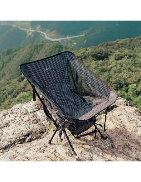 Silla de Camping Alocs 3-en-1 con Bastones de Trekking Silla de Camping Alocs 3-en-1 con Bastones de Trekking