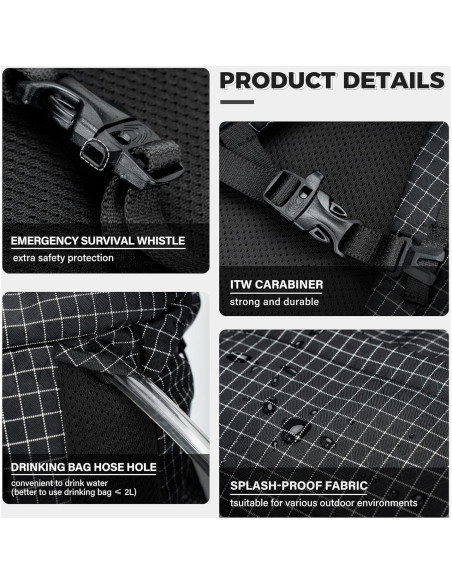 Silla de Camping Alocs 3-en-1 con Bastones de Trekking Silla de Camping Alocs 3-en-1 con Bastones de Trekking