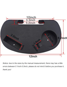 Soporte para Taza de Silla de Gravedad Cero Hanperal - Negro 2